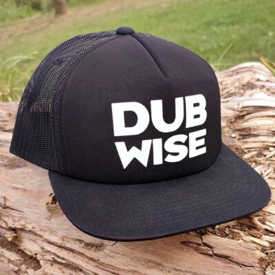 Dub Wise trucker cap | Black