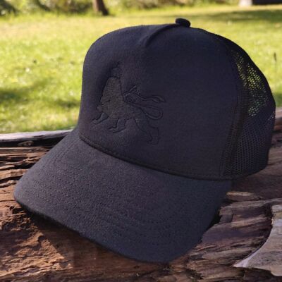 Lion of Judah Classic Trucker Cap - Black