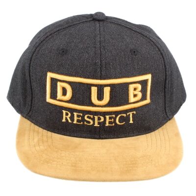 Czapka Snapback Dub Respect |  Black Ash & Camel