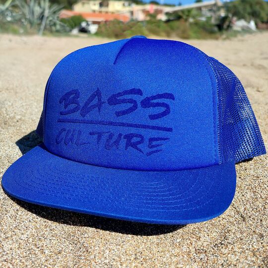 Niebieska czapka Bass Culture Trucker Flexfit 