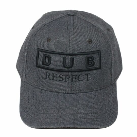 Curved Visor Cap | DUB Respect, Graphite Melange