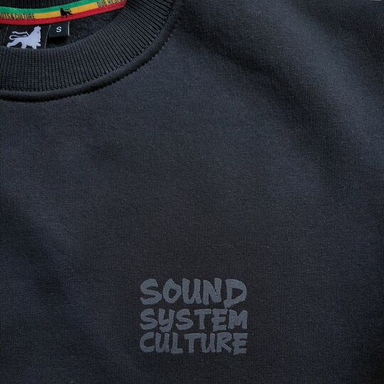 Bluza bez kaptura klasyczna Sound System Culture logo