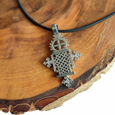 Ethiopian Cross pendant, Abyssinian style