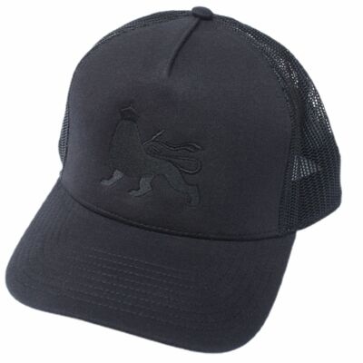 Lion of Judah Classic Trucker Cap - Black