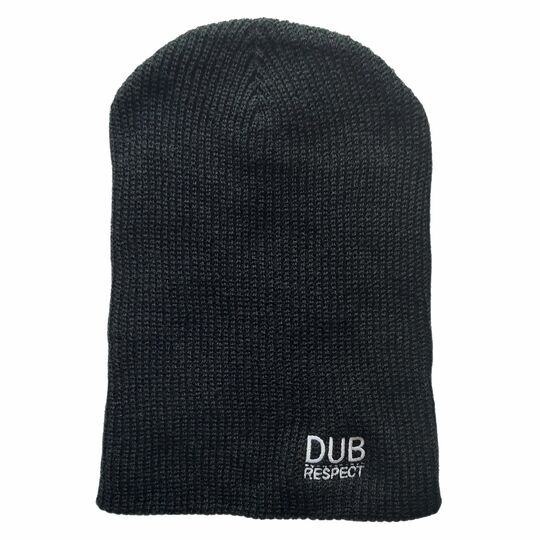 Czapka zimowa beanie Dub Respect | czarna