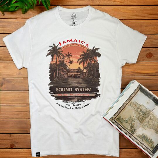Jamaica Sound System T-shirt, One Love Irie Vibes