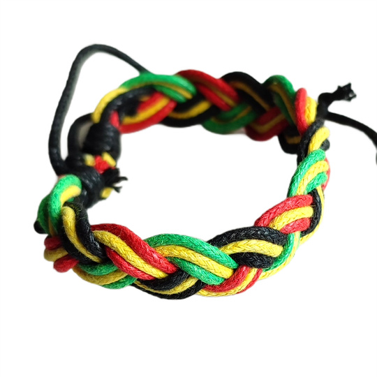 Braided Rasta Bracelet 940