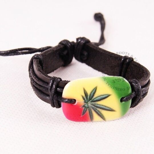 Rasta Ganja bracelet